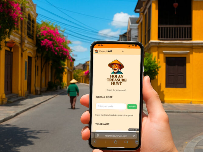 Hoi An Treasure Hunt avec Grandpa Faifoo